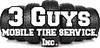 3 Guys Mobile Tire Service Sponsor Logo
