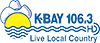 WKBX K-Bay 106 FM Sponsor Logo